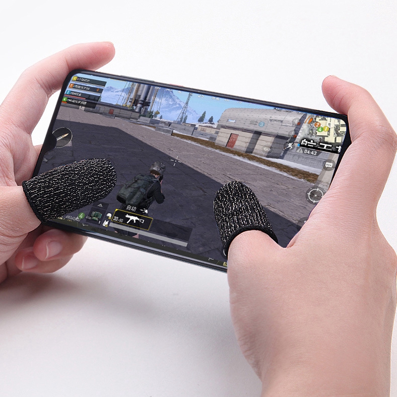 Miếng bọc ngón tay chơi game điện thoại thoáng khí chống mồ hôi tiện dụng | BigBuy360 - bigbuy360.vn