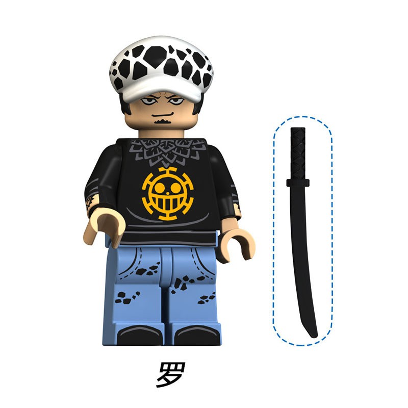 Mô hình nhân vật lego trong phim one piece 014