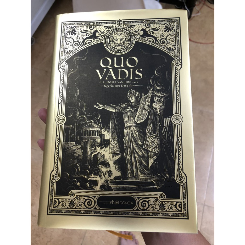 Sách - Quo Vadis (Bìa Cứng) - Tác Phẩm Đoạt Giải Nobel Văn học 1905