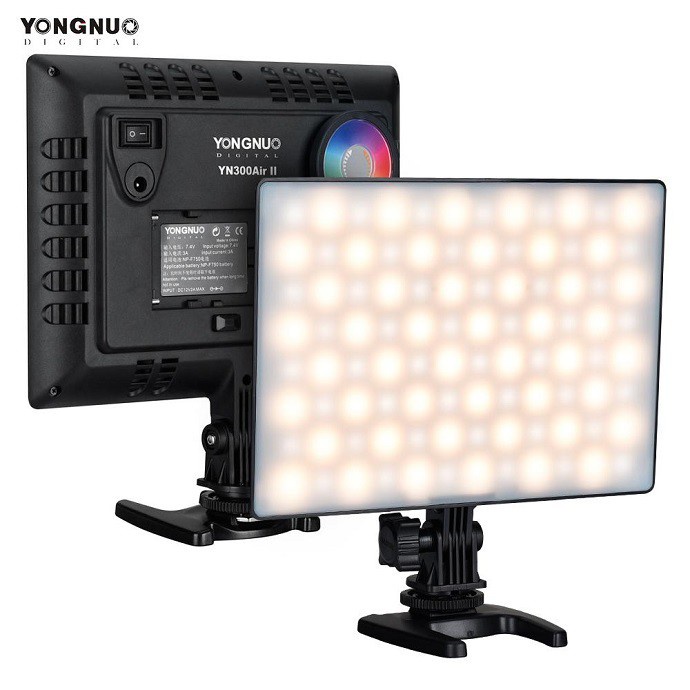 Đèn led Yongnuo YN 300 air II RGB quay phim chụp ảnh tạo hiệu ứng màu