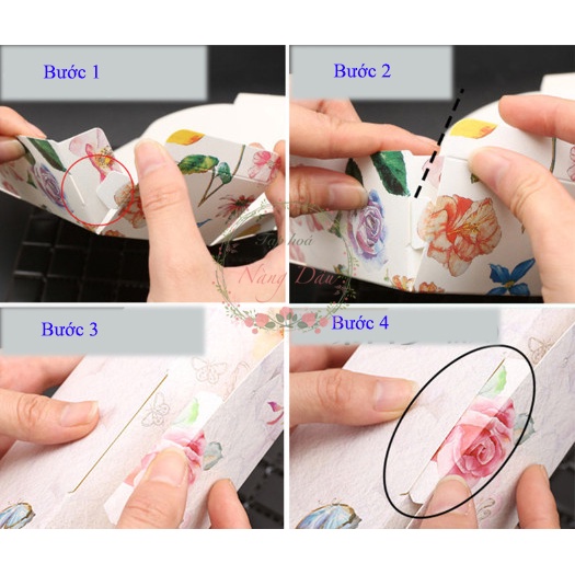 Hộp giấy và túi giấy đựng bánh quy, bánh dứa, trung thu, trà, bánh thuyền, trái cây sấy - BÁN RIÊNG HỘP VÀ TÚI