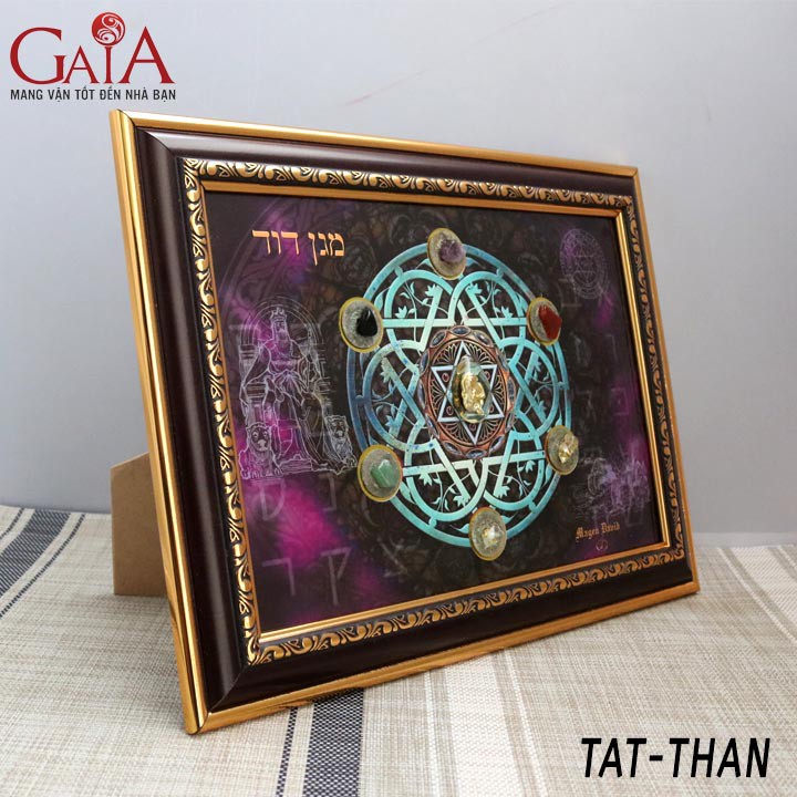 Tranh Solomon Ấn Triện 12 con giáp - Tranh phong thuỷ chiêu tài.