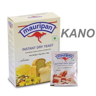 MEN NỞ – INSTANT DRY YEAST , hộp 5 gói 10g / men khô Mauri