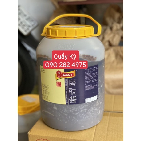Tương xay hiệu Amoy- Crushed Yellow Bean Sauce 6kg