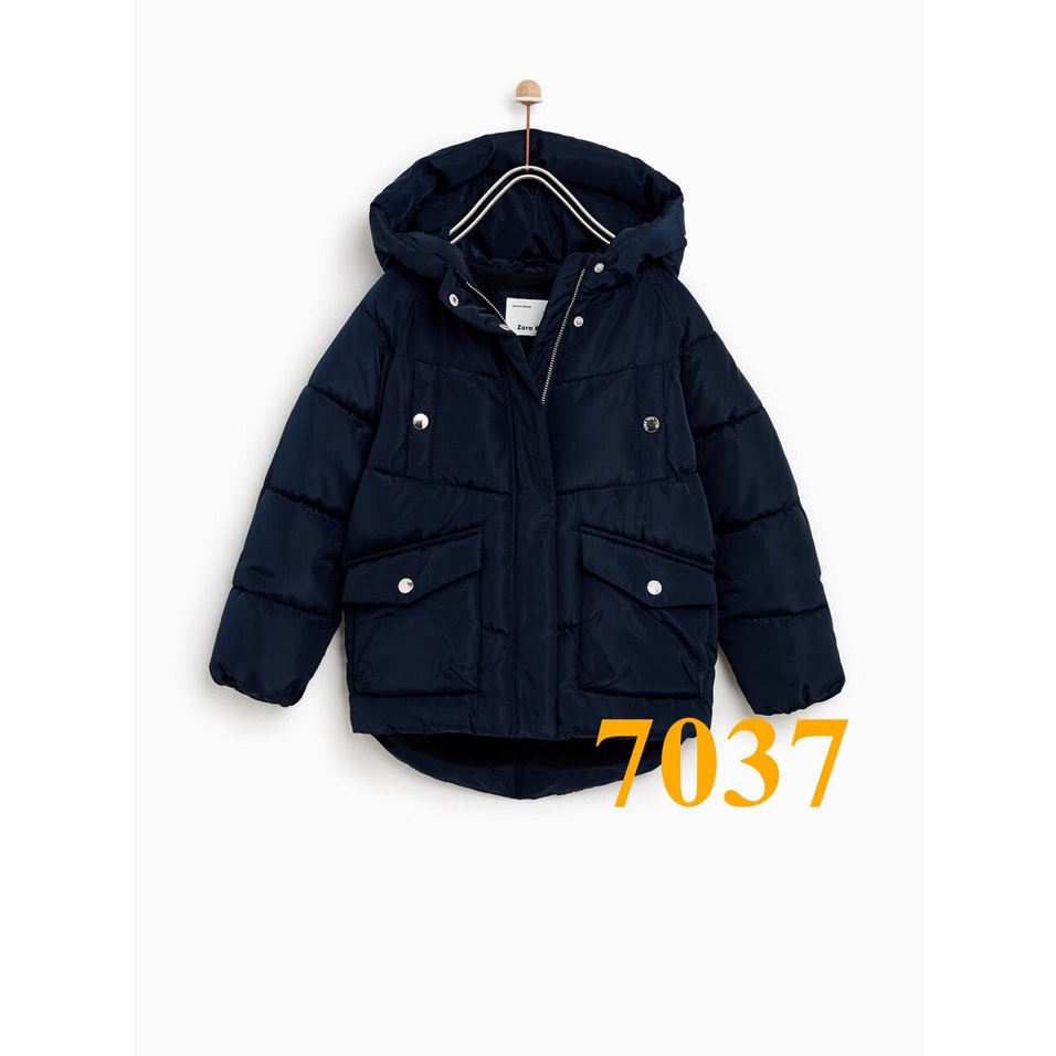 SALE 295K * Mã 7037: Phao bé gái đại 3 lớp dày dặn lót nỉ siêu đẹp, hàng có 5 màu, mẹ con mặc đôi rất đẹp. VNXK