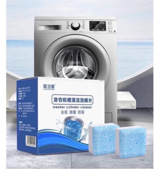 Tẩy lồng máy giặt viên