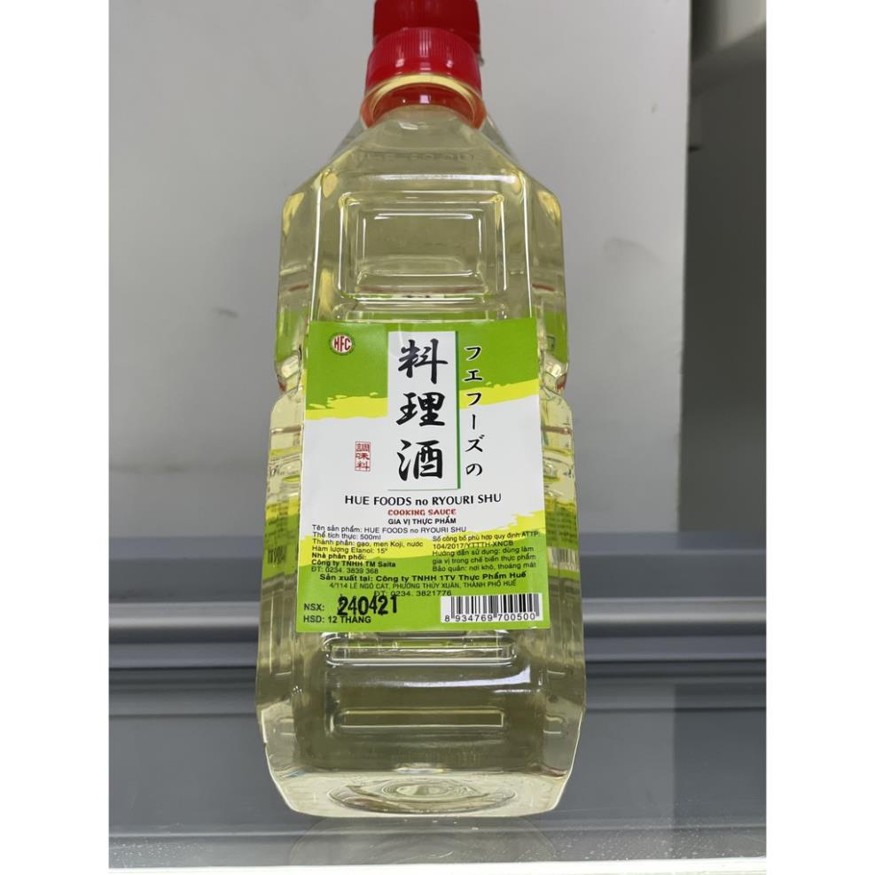 Rượu nấu ăn RYOURI SHU 500ml Nhật Bản