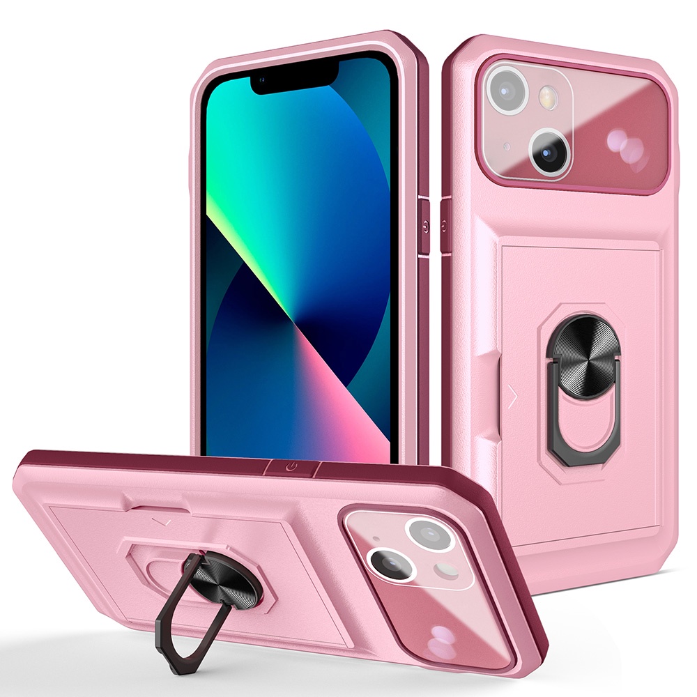 iPhone 11 ốp lưng Card Holder Armor Hard Case iPhone 11 Pro Max iPhone 7 8 7 Plus 8 Plus iPhone X XS XR XS Max Metal Car Magnetic Ring Bracket Fashion Casing
