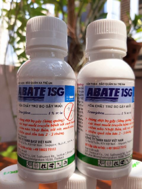 Thuốc diệt lăng quăng,bọ gậy,muỗi Abate 1SG 100g của Đức