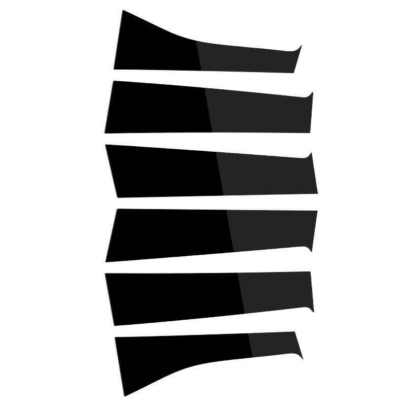 Bộ 6 Miếng Dán Viền Cửa Sổ Xe Hơi Cho Mitsubishi Outlander 2013-2020