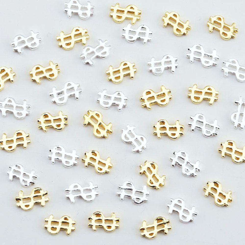 Set 20 Hình Dán 3D Trang Trí Móng Tay Nghệ Thuật Cho Nữ|Biển Hiệu Kim Loại Trang Trí Móng Tay