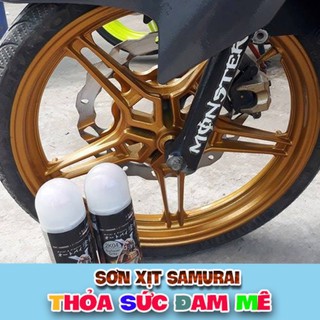 Samurai 1102 - Sơn xịt Samurai màu vàng Honda 1102
