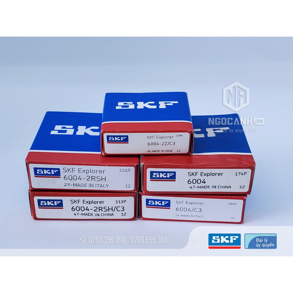 Vòng bi bạc đạn 6004 SKF chính hãng