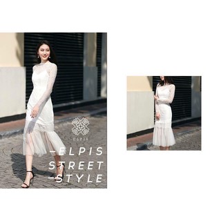 Váy ren dài tay "ELISA DRESS"  của ELPIS