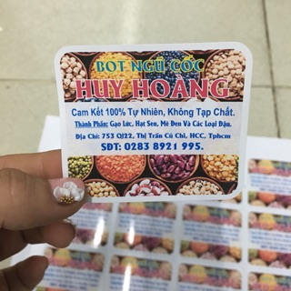 Tem in theo yêu cầu