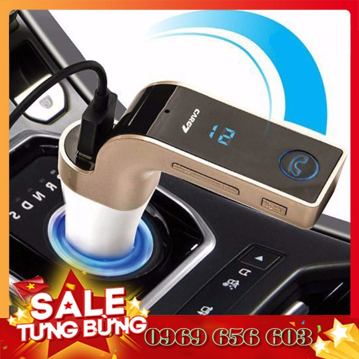 Tẩu sạc mp3 Bluetooth 5 trong 1