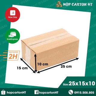 25x15x10 Hộp carton đóng hàng
