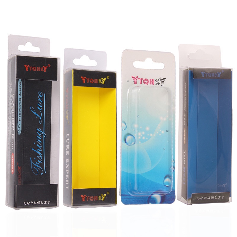 Set 5 Vỏ Bọc Bảo Vệ Hộp Đựng Tai Nghe Mỹ Phẩm Bằng Nhựa Pvc Trong Suốt