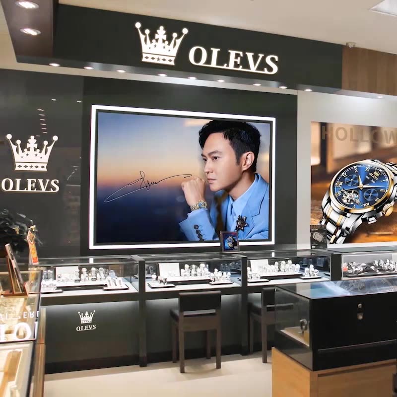 Đồng hồ nữ OLEVS 9931 chính hãng dây đeo bằng thép không gỉ có lịch phát sáng chống thấm nước | BigBuy360 - bigbuy360.vn