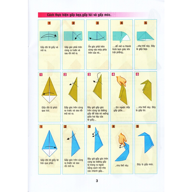 Sách Vui Cùng Xếp Giấy Origami - Tập 6