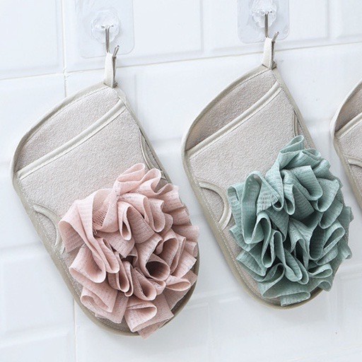 Găng Tay Tắm Tẩy Tế Bào Chết / Bao tay tắm Tẩy Tế Bào Chết 2 Mặt 88330 Sỉ Lẻ Gia Dụng 88