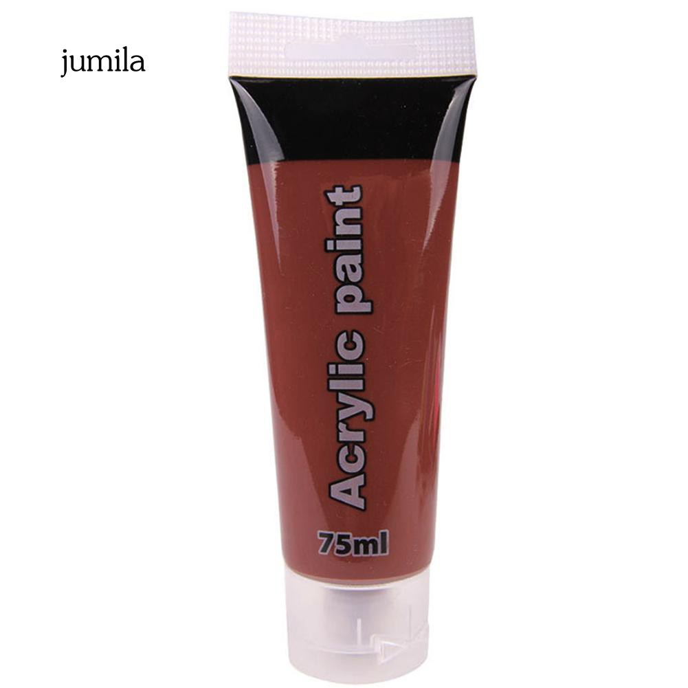 Tuýp màu vẽ Acrylic 75ml nhiều màu cho người mới bắt đầu