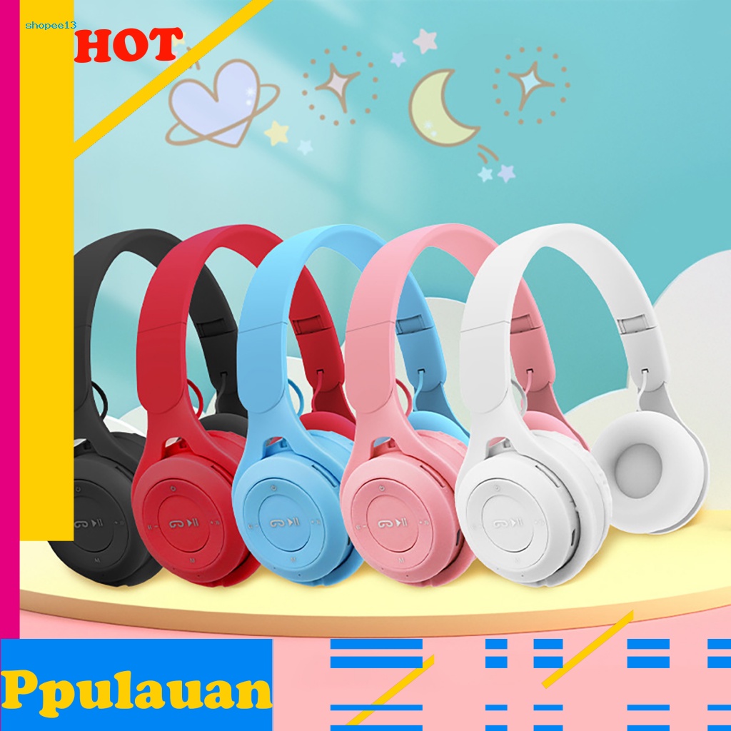 Tai Nghe Trùm Đầu Bluetooth 5.0 Chơi Game Có Mic Và Phụ Kiện
