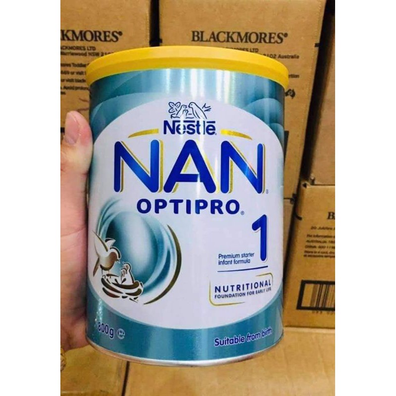 (Date T8/2022) Sữa Nan Úc optipro số 1 hộp 800g