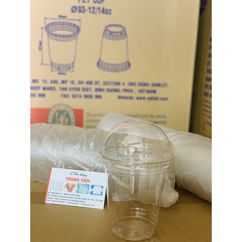 LY PET 360ML KÈM NẮP . GIÁ ƯU ĐÃI❤️❤️