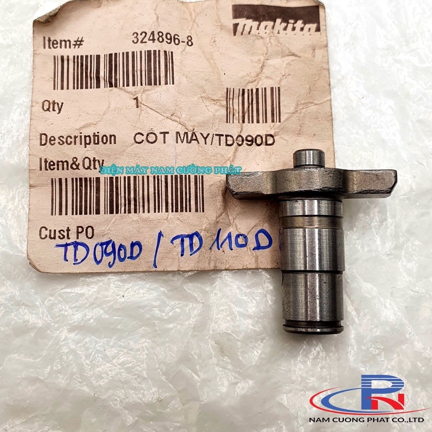 Cốt trục máy vặn vít TD090 TD110 Makita 324896-8
