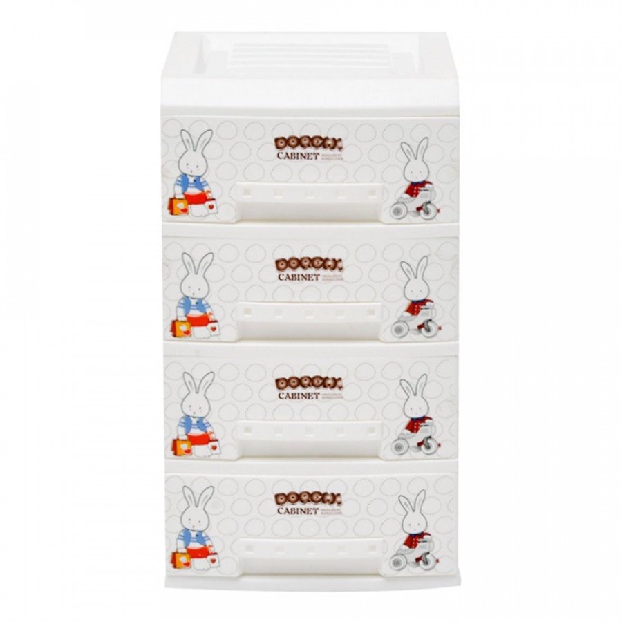 Tủ đựng đồ mini đoremi 3,4,5 tầng nhựa Song long (giao màu ngẫu nhiên)