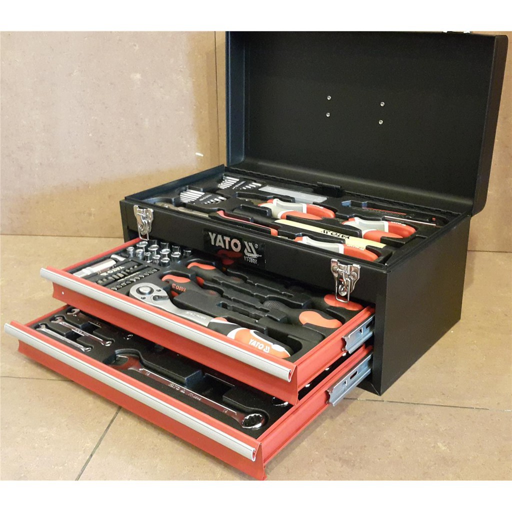 Bộ đồ nghề sửa chữa đa năng 80 chi tiết Yato YT-38951 / Sản phẩm chính hãng Yato Ba Lan
