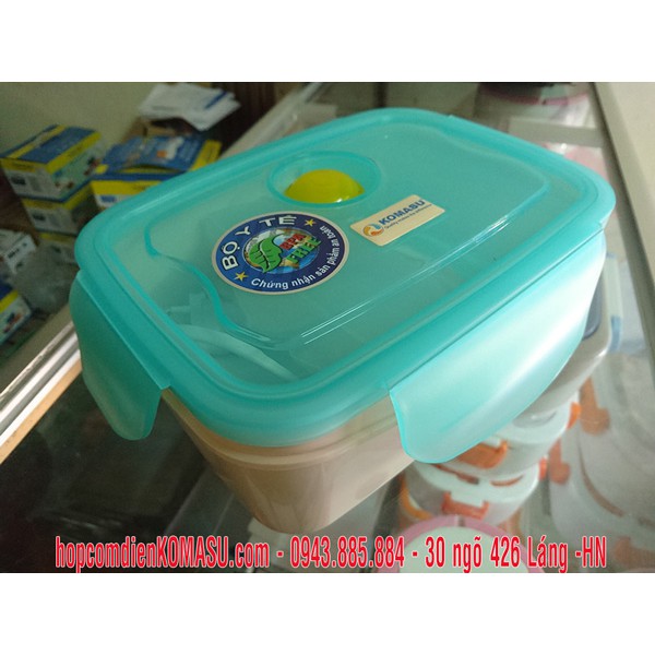 Hộp KOMASU cắm điện hâm nóng (tặng túi đựng)