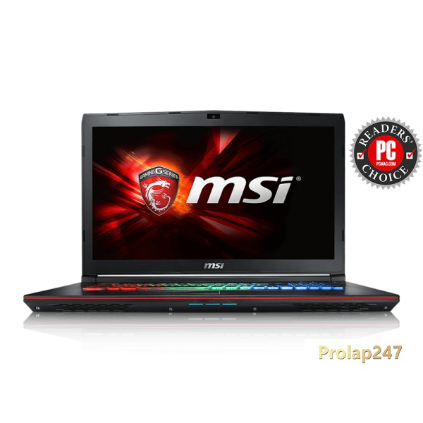 MSI GE72 - 6QD I7-6700HQ 8GB SSD 128GB + 1TB 17.3" FHD GTX 960M