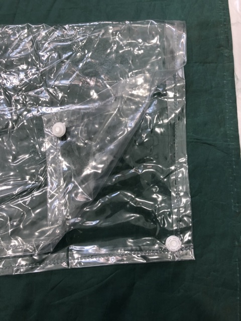 Áo mưa trong suốt siêu bền