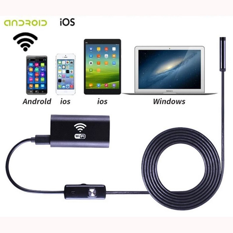 Camera Nội soi không dây thế hệ mới phát Wifi độ nét chuẩn HD720p