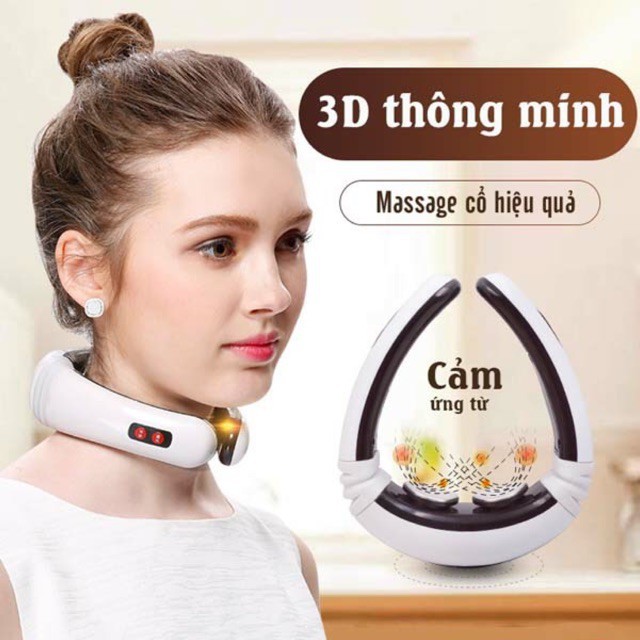 MÁY MÁT XA CỔ VAI GÁY 3D ĐA NĂNG CHÍNH HÃNG KL