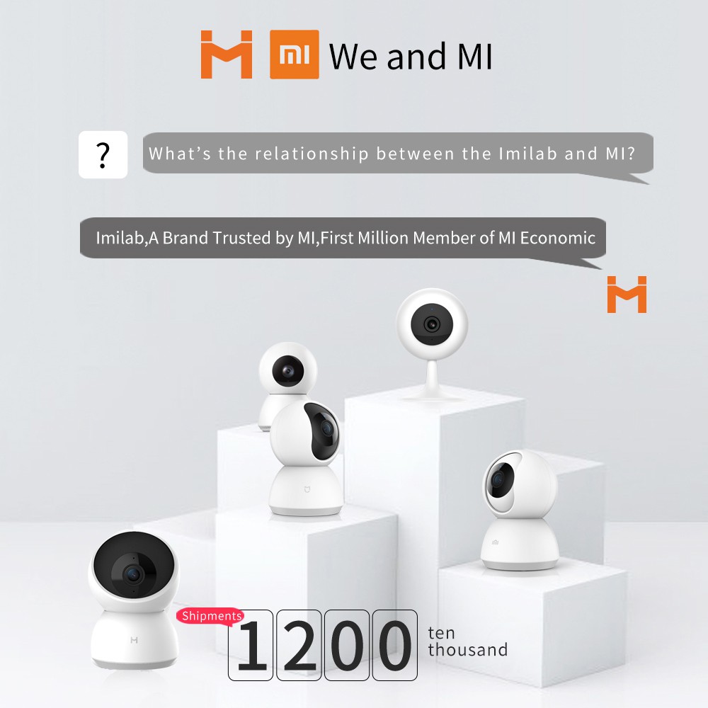 ✅ Bản Quốc Tế✅ Camera Giám Sát IP Xoay 360 Độ Xiaomi Imilab A1 bản 2K 1296P✅ Camera IP Xiaomi IMILAB A1 360 độ 2K