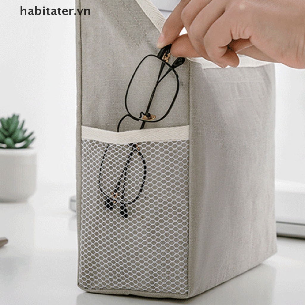 Giá Đỡ Tạp Chí / Tạp Chí / Tạp Chí Bằng Vải Cotton Lanh Treo Tường Tiện Dụng