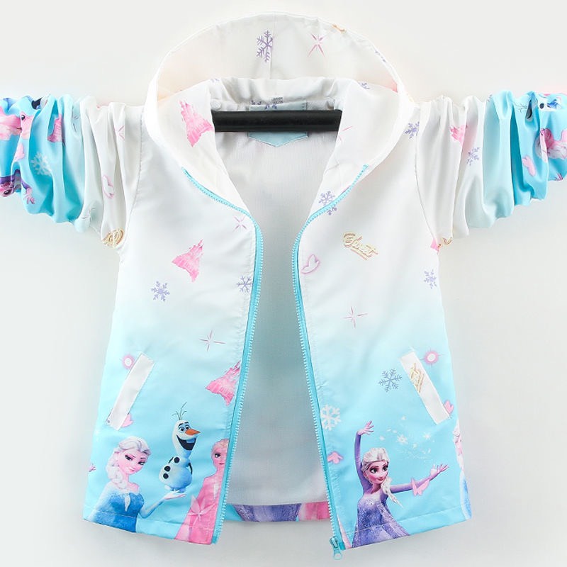 Áo Khoác Gió Họa Tiết Elsa MD235 -  Jumping Beans Official Store