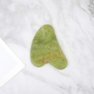 Chăm sóc da mặt Gua Sha Dụng cụ massage Natural Xiuyan Jade Guasha Ban Scraping SPA Châm cứu Massage cổ mắt Chăm sóc sức khỏe cơ thể