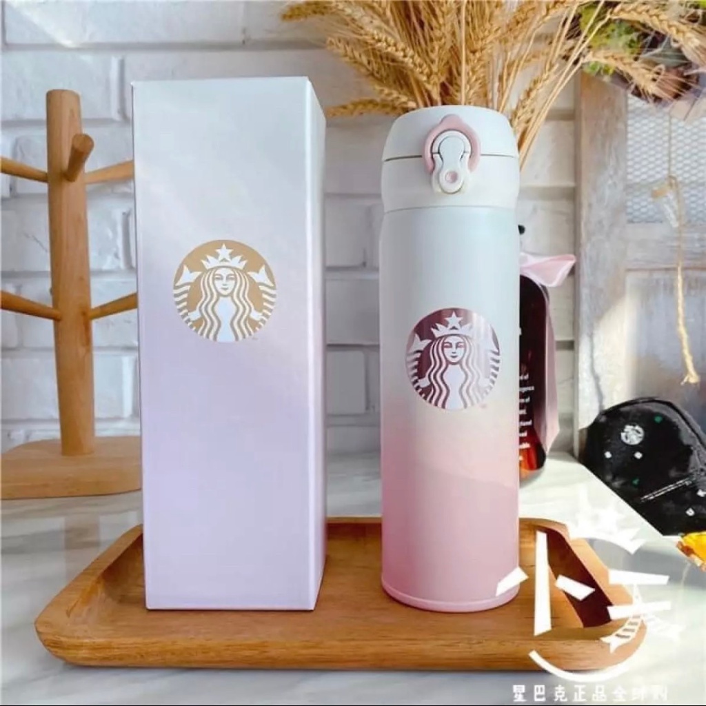 Bình giữ nhiệt STARBUCKS, Bình nước giữ nhiệt Inox 304 cao cấp - Dung tích 500ml