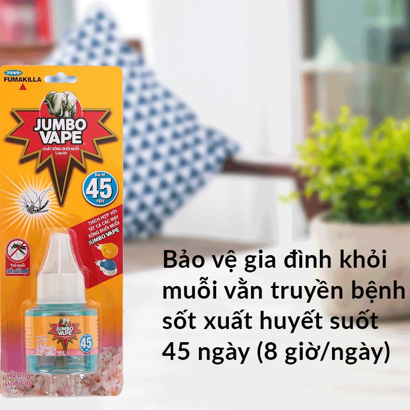 JUMBO VAPE bộ xông đuổi muỗi