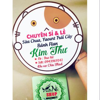 Logo chụp ảnh kích thước to đa dạng màu sắc làm bằng giấy chống thấm nước