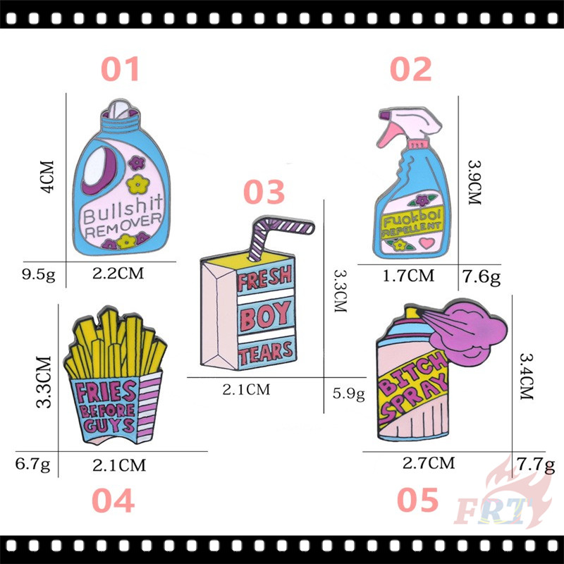 1 Ghim cài áo hình thức ăn nhanh xinh xắn