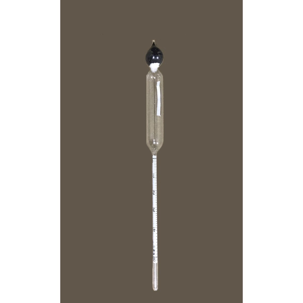 CỒN KẾ các loại 0- 50, 30- 70, 50- 100 đo nồng độ rượu, bia... - DỤNG CỤ THÍ NGHIỆM