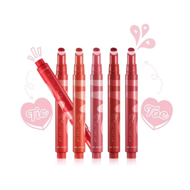 [SẴN] Son Kem Dạng Bấm I'M MEME TIC TOC Tint Lip