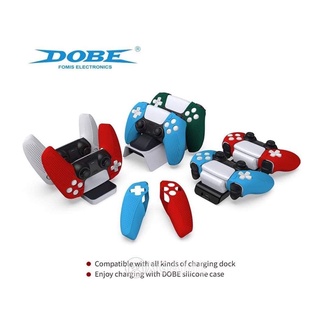 Bọc Silicone Tay Cầm PS5 DualSense - Dobe (Loại 2 Mảnh)