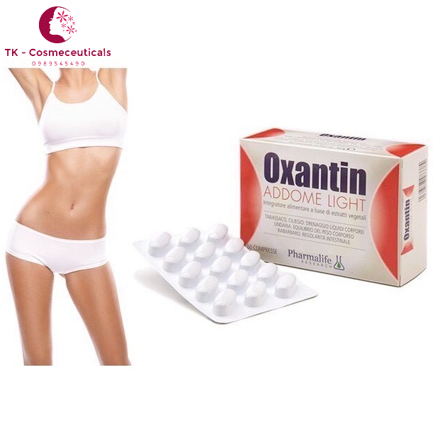 Viên Uống OXANTIN ADDOME LIGHT Pharmalife Hỗ Trợ Giảm Cân An Toàn Hiệu Quả  - Hộp 60 viên