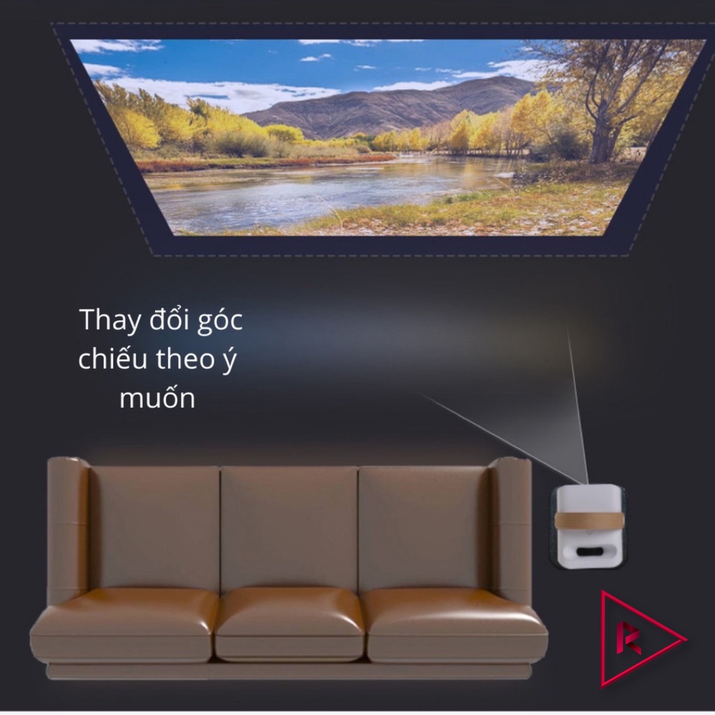 Máy Chiếu Mini Beecube X2 Max - Full HD 1080P - Android - Bảo Hành 12 Tháng Chính Hãng